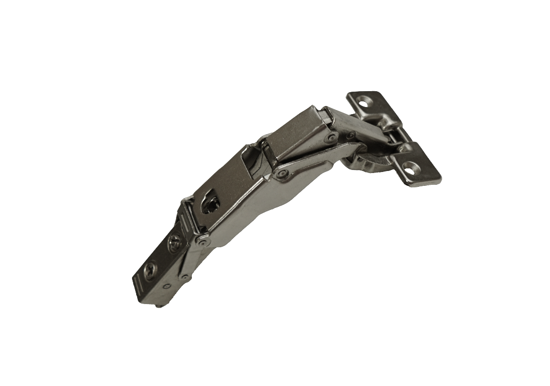 Петли мебельные Петля JETLine clip-on D35мм с доводчиком, нулевое вхождение 155°, никель H802C.100NIJU
