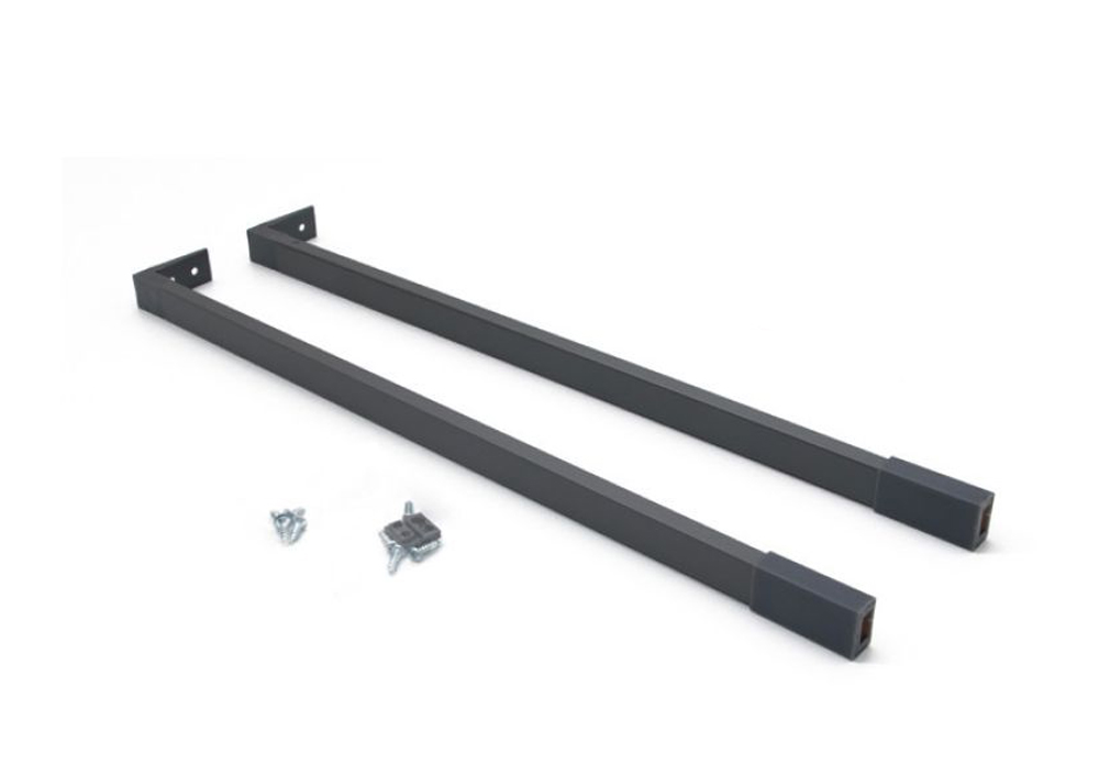 Рейлинг продольный для JETBOX Ultra 218 L500мм, антрацит BR218F.500DG