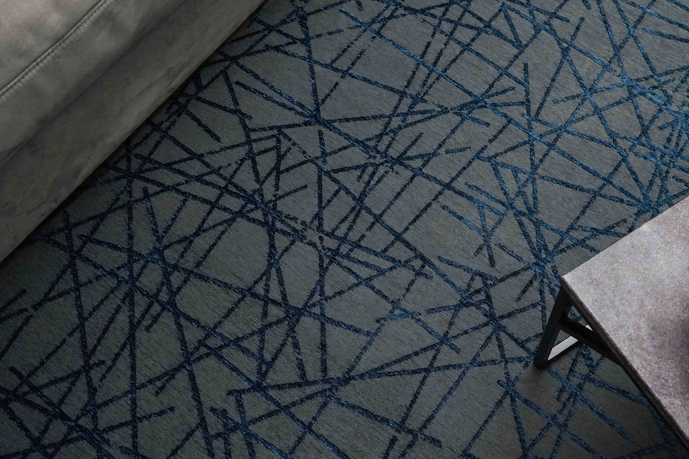 Ковры Ковер LINES blue 160x220