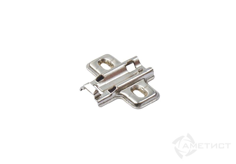 Петли мебельные Монтажная  планка для петель Indamatic hinges H2 на саморезах, никель 353012063