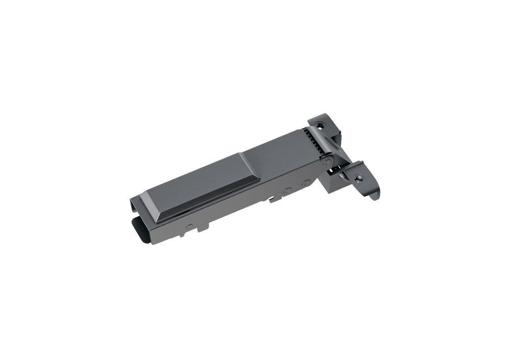 Петли мебельные Петля JETLine clip-on D35мм с доводчиком для накладных фасадов из алюм профиля, никель H810A.100NIJU