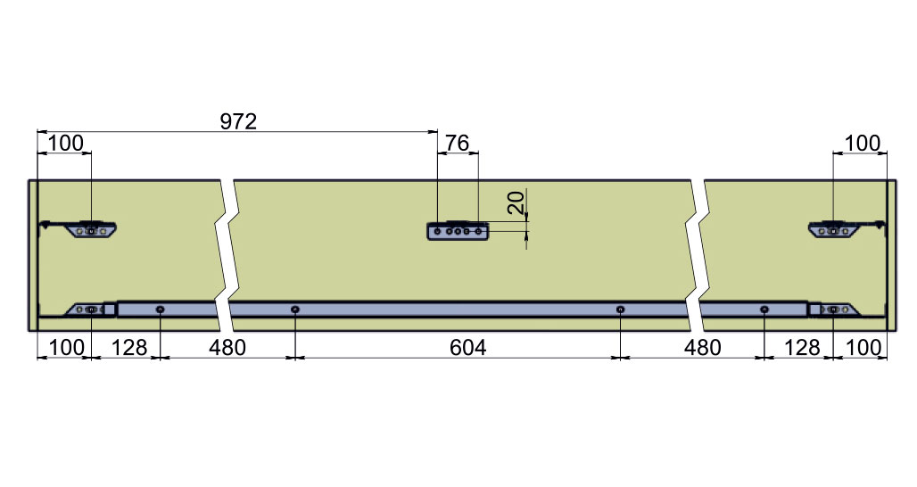 Ортопедические основания и механизмы подъема Комплект Ферро Соло