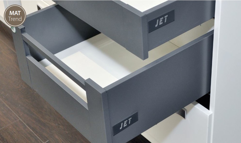 Ящик JETBOX ULTRA H170 Накладка декоративная для внутреннего ящика JETBOX Ultra 218 H170мм, белый BR218I.004WT