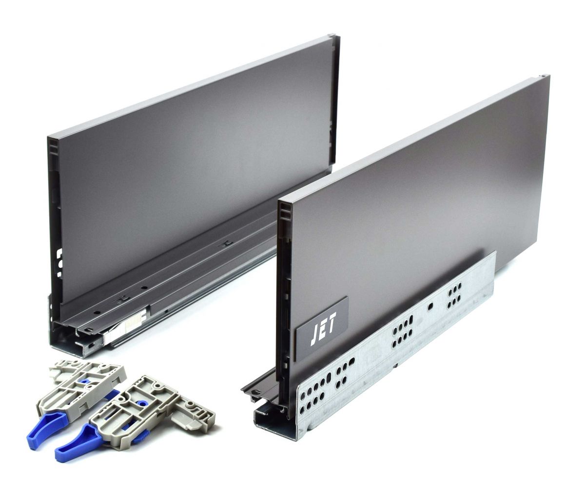 Ящик JETBOX ULTRA 220 PUSH OPEN H170мм L500мм, антрацит BR220C.500DG