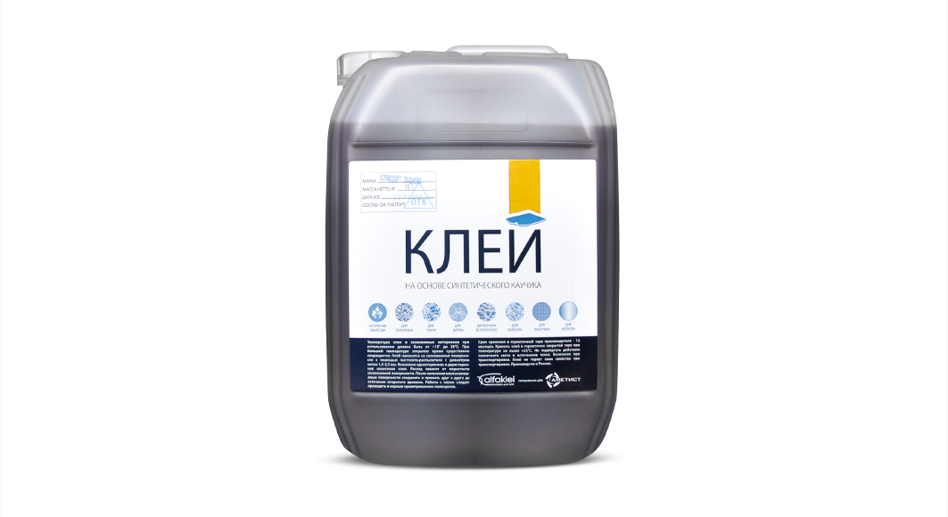 Клей мебельный Клей мебельный АЛЬФАКЛЕЙ 201 красный (10кг)
