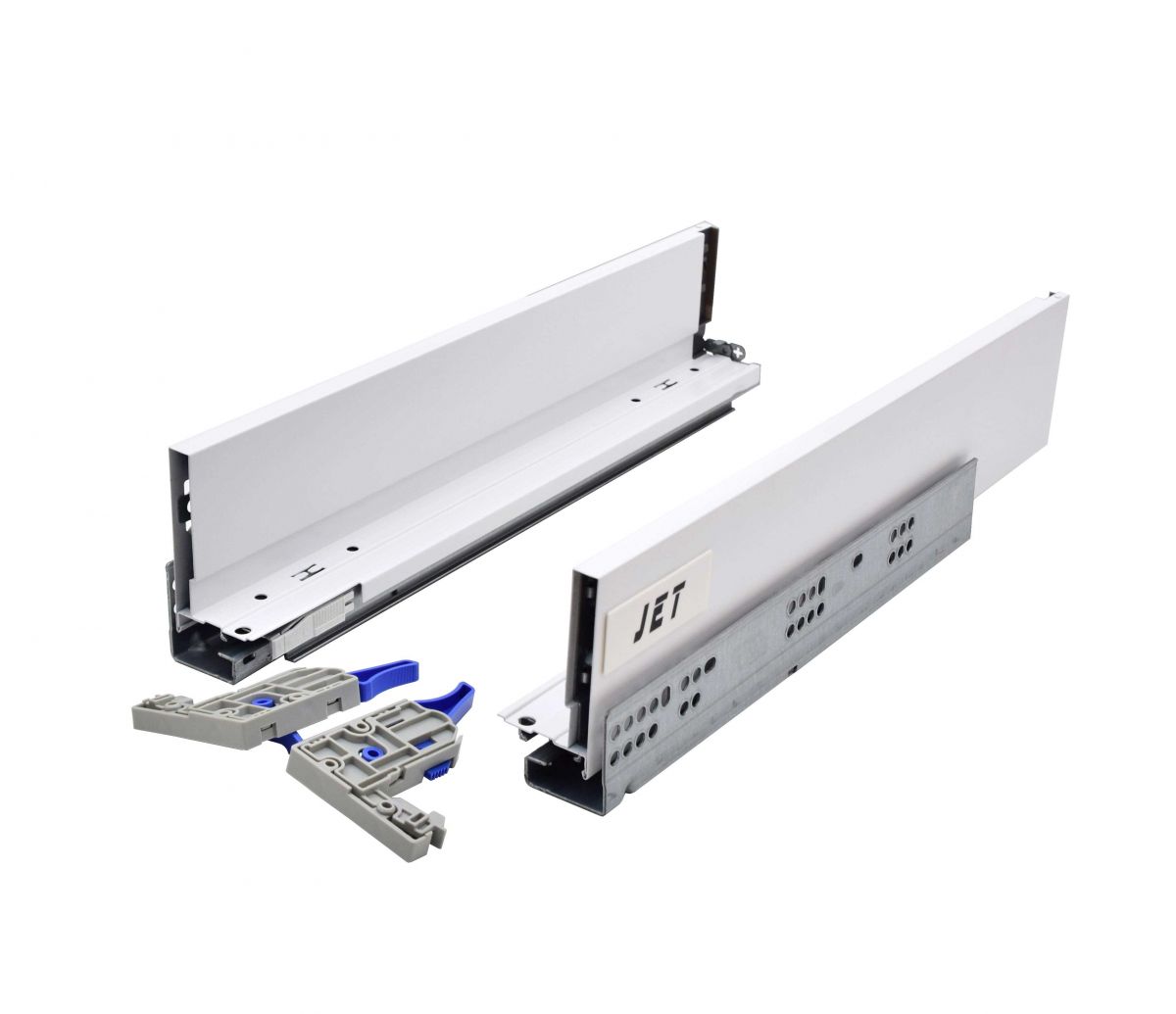 Ящик JETBOX ULTRA 220 PUSH OPEN H80мм L500мм, белый BR220A.500WT