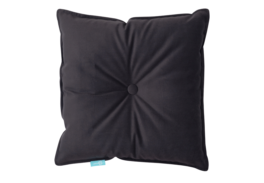 Декоративные подушки Подушка 45х45 PRIMA dark grey Аметист