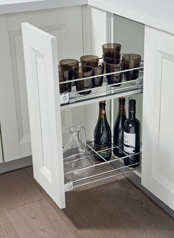 Выдвижная корзина Chianti частичного выдвижения