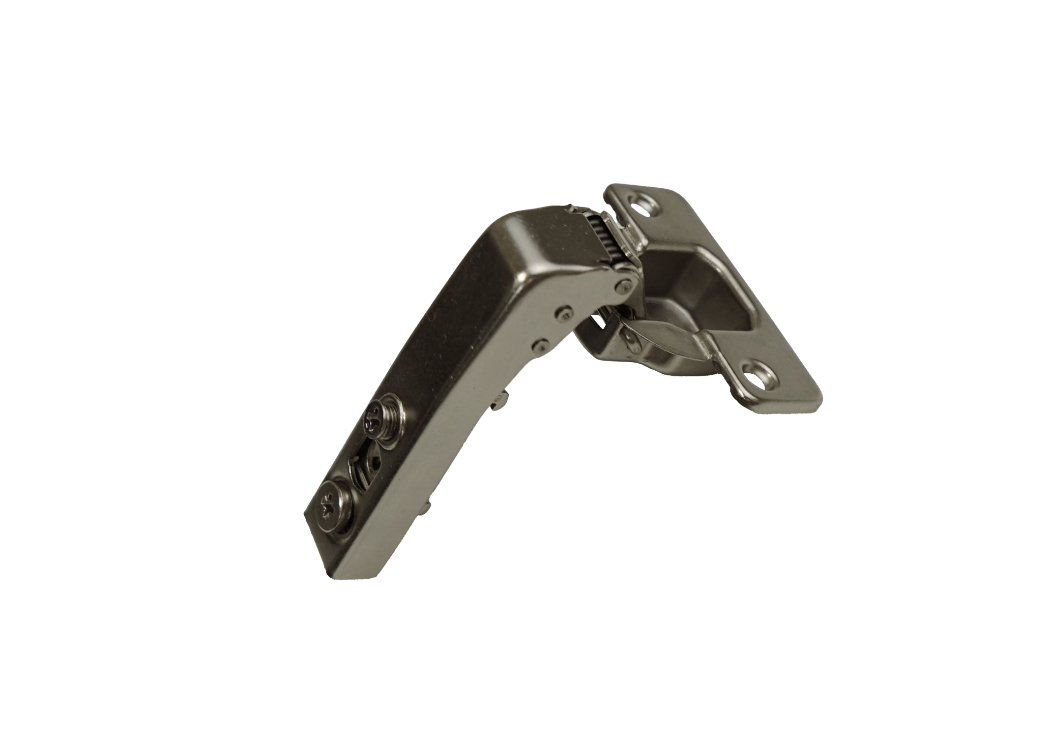 Петли мебельные Петля JETLine clip-on D35мм с доводчиком угловая 180°, никель H801C.100NIJU