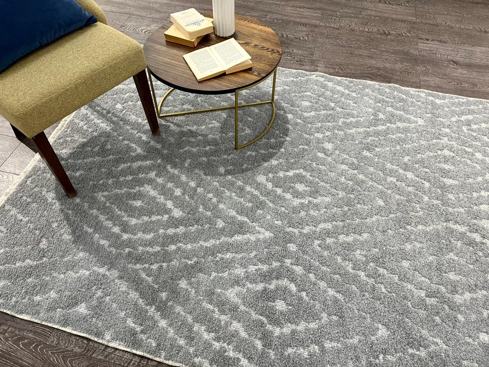 Ковры Ковер SCANDY romb silver 160x230