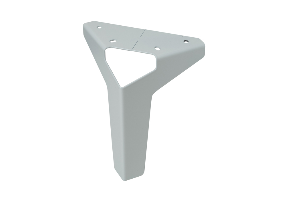 Опоры Опора для мебели MetalLine 025 нерегулируемая H-150мм Сталь белый F025S.150WT