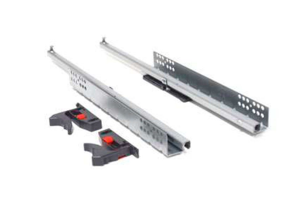 Направляющие VD 623SE Clip On, частичного выдвижения, Push Open, L300мм B623SE.300ZIKS
