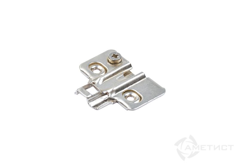 Петли мебельные Монтажная  планка для петель Indamatic hinges H2 на саморезах с 3D регулировкой, никель 353052066