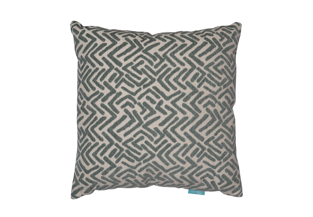 Декоративные подушки Подушка 45х45 VIOLA zig-zag mint Аметист