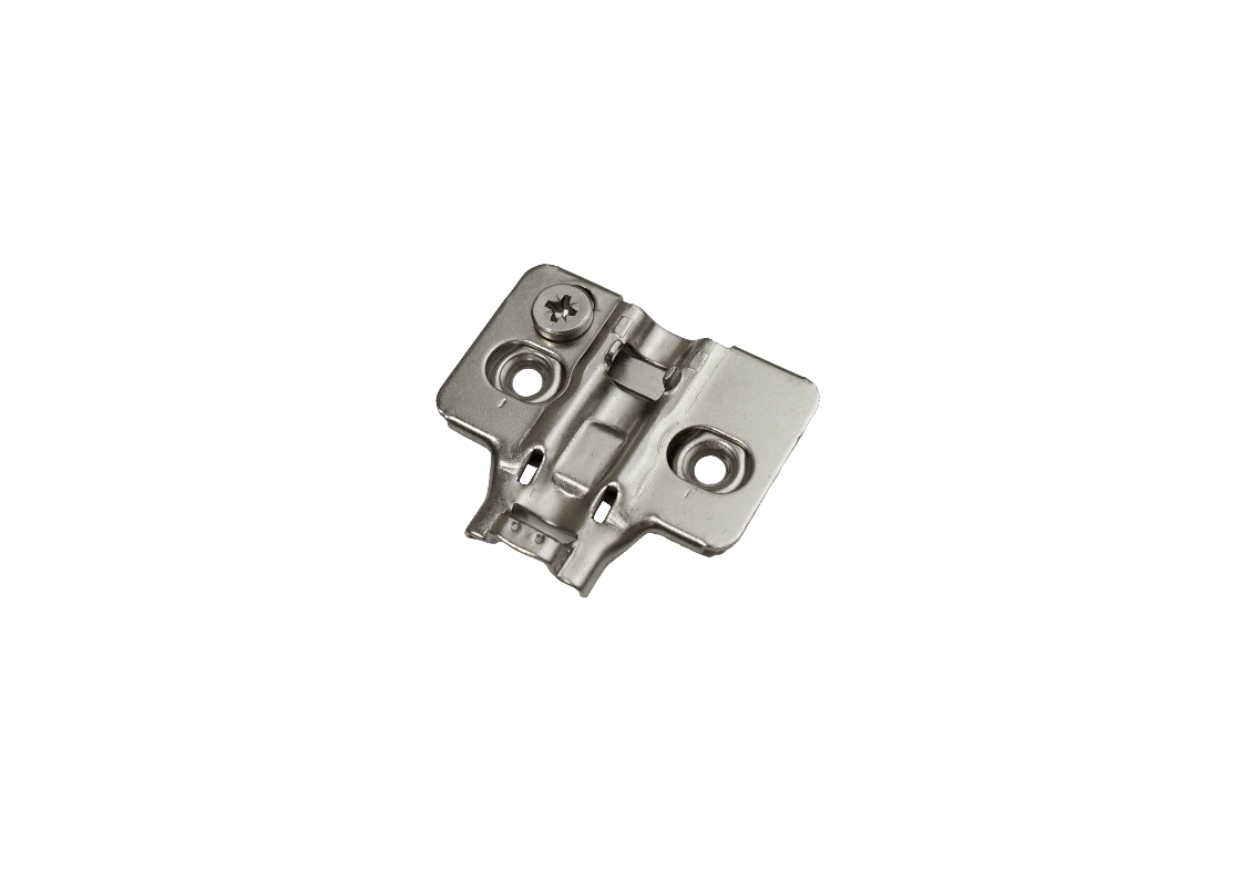 Петли мебельные Монтажная планка 3D петли JETLine H0 под саморезы, никель H800A.310NIJU