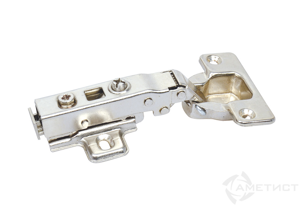 Петли мебельные Петля Indamatic hinges 110град. d35мм для накладных дверей clip-on, никель 319010064