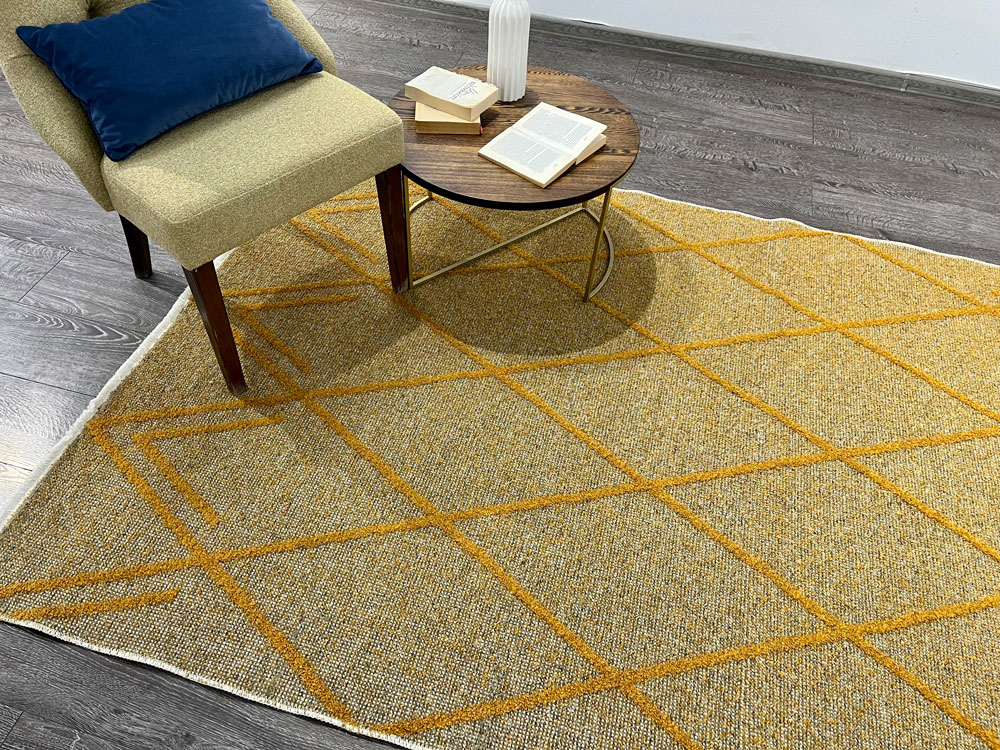 Ковры Ковер SCANDY geometry yellow 160x230