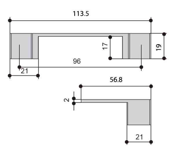 Ручки мебельные CRAFT